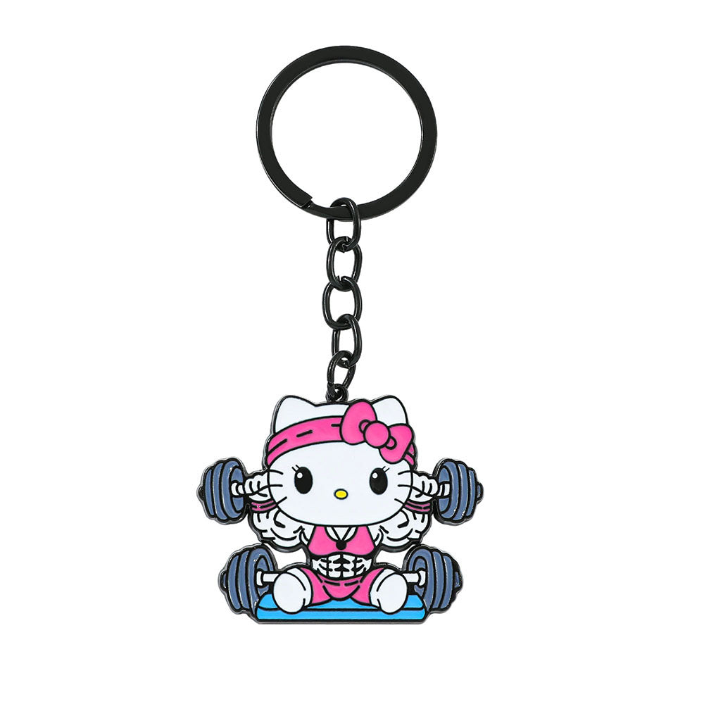 Wholesale Cute KT Cat Keychain Creative Car Keychain ACCVIP