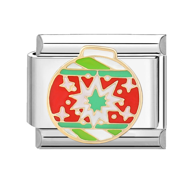 Wholesale Italian Module Creative Stylish Free DIY Cartoon Fashion Christmas Bracelet