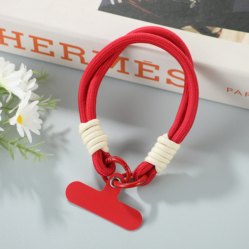 Wholesale Color matching mobile phone lanyard keychain