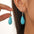 Wholesale  bohemian Retro ethnic style turquoise dangle earrings