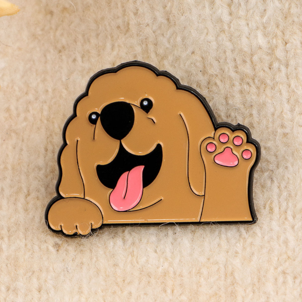 Wholesale Cartoon pet dog animal brooch badge