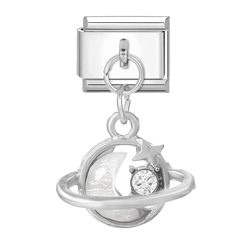 Wholesale 9mm Italian Charm Starter Bracelets DIY Pendant Style Stainless Steel Composable Bracelet