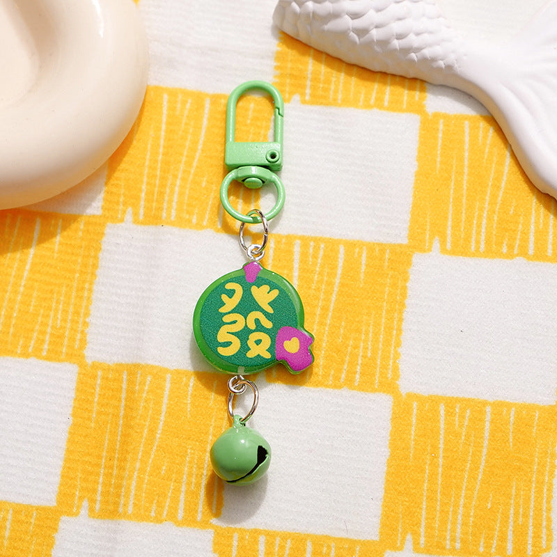 Wholesale Acrylic Festive Blessing Plaque Bag Charm Decorative Accessory for Resale