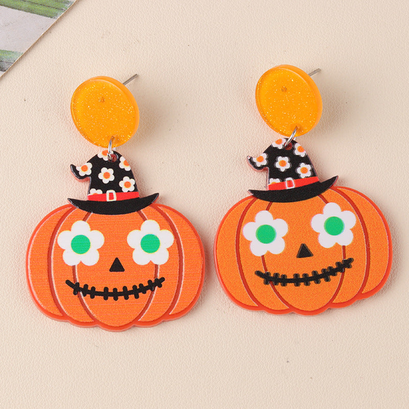 Wholesale Halloween Series Acrylic Earrings