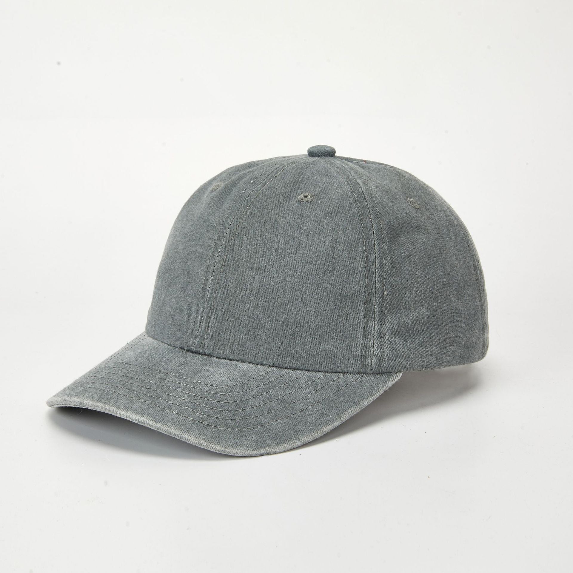 Wholesale Retro Washed Baseball Cap Women S Solid Color Adjustable Distressed Cap Fashion Accessory