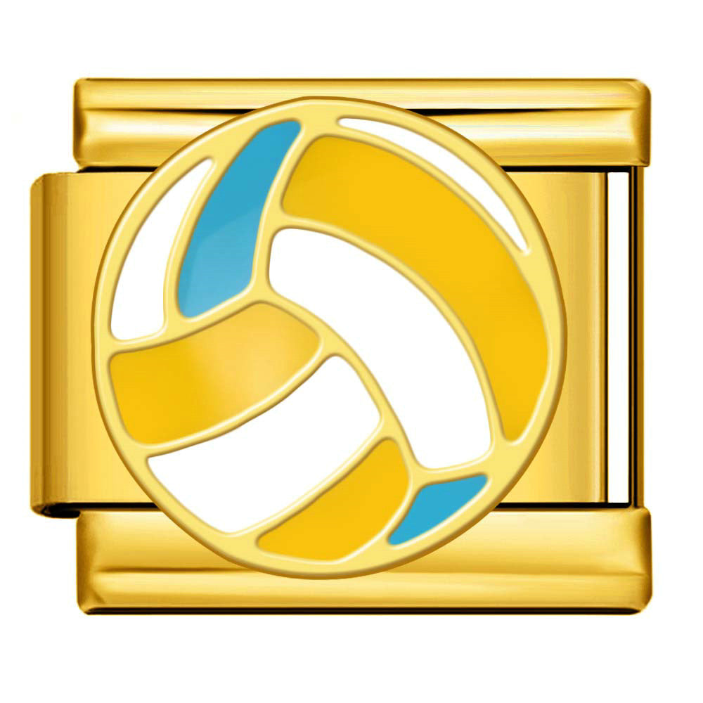 Wholesale 9mm Italian Charm Starter Bracelets DIY Ball Sports Stainless Steel Composable Bracelet