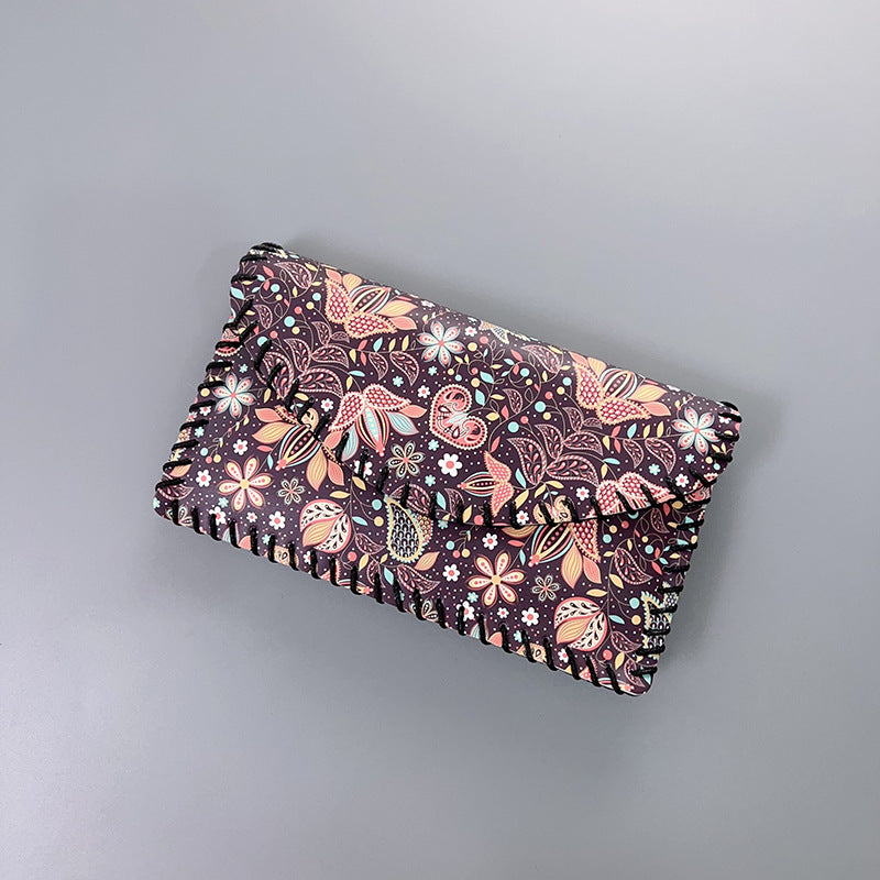 Wholesale Ethnic Style One-shoulder Mobile Phone Bag Color Printing Hand-sewn Crossbody Bag Wallet ACC-WT-Mengs008