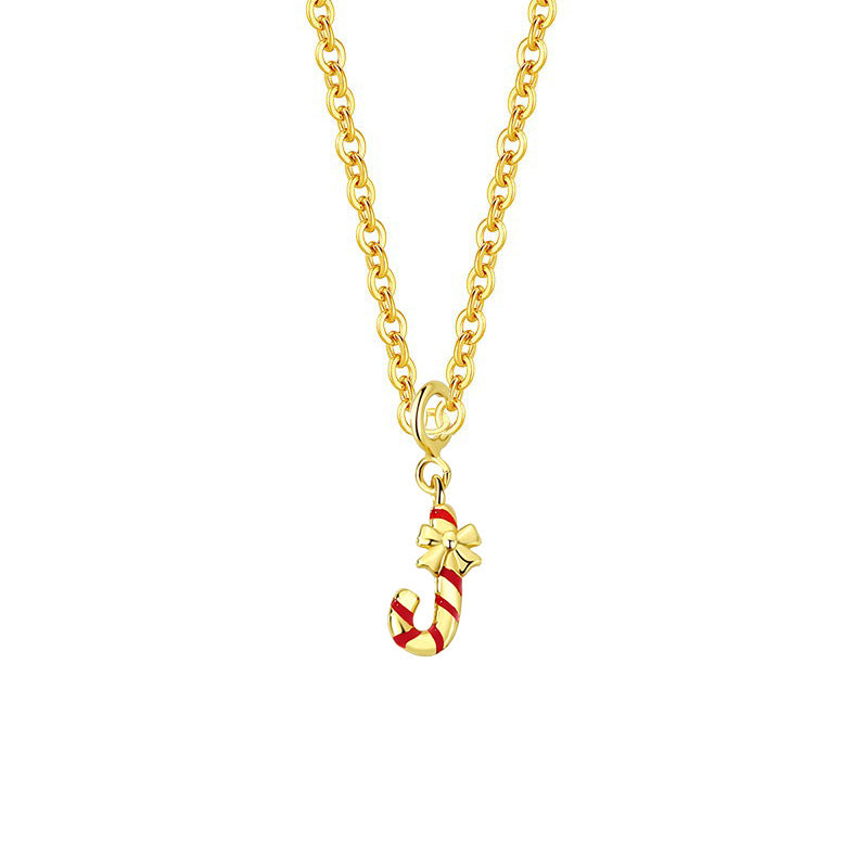 Wholesale 925 Sterling Silver Christmas Bell Necklace ACC-NE-YuanFan001