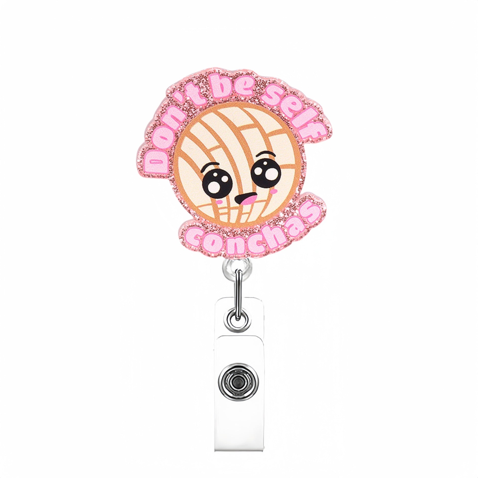 Wholesale Funny Creative Medical Series Acrylic Retractable Rotating Badge Keychain