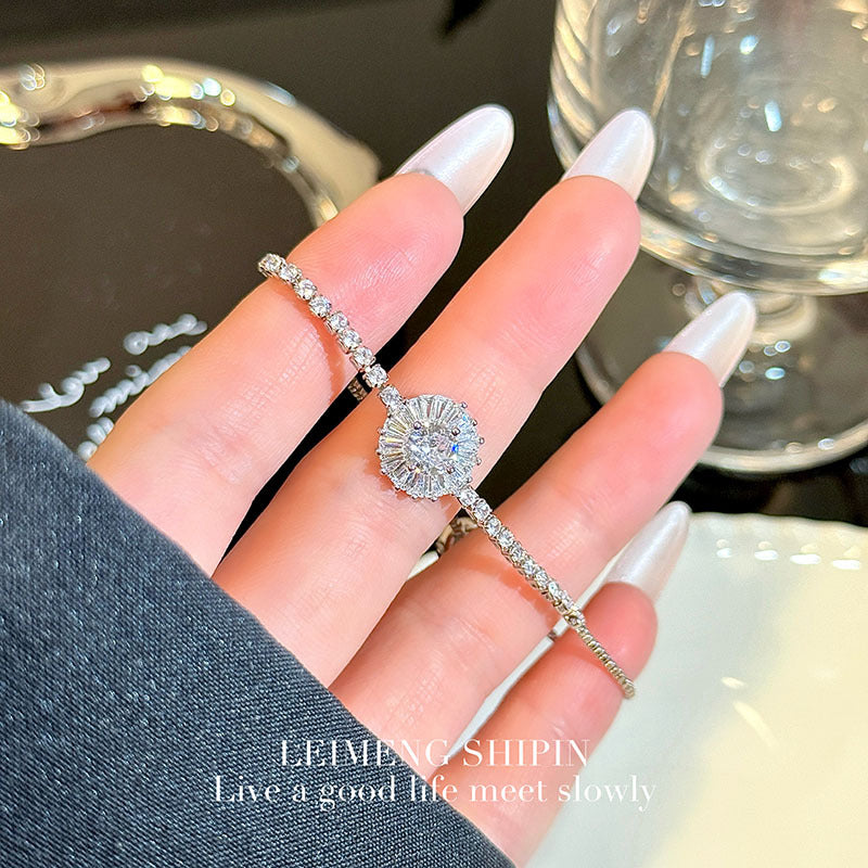 Wholesale Light Luxury Zircon Pull Bracelet