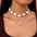 Wholesale Beach Shell Necklace Shell Double Layer Overlapping Necklace Clavicle Chain