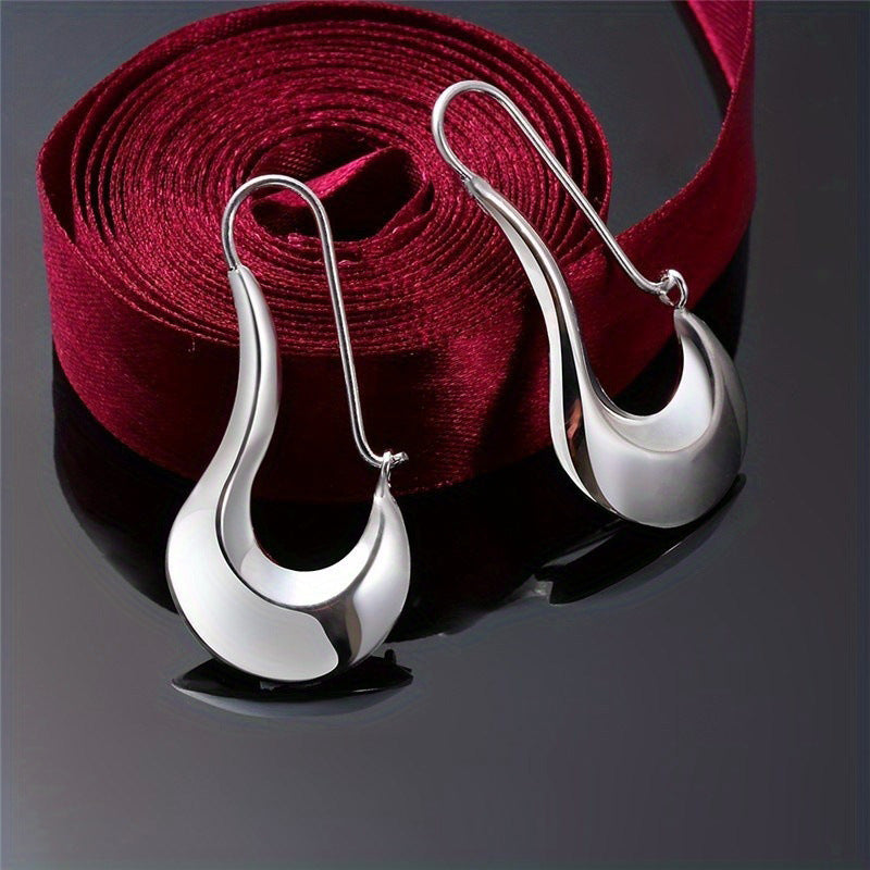 Wholesale Glossy Temperament Earrings Alloy Ear Hooks ACC-ES-MingC004