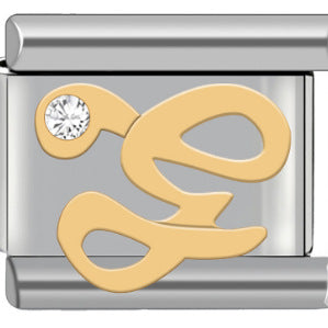 Wholesale  Italian Charm Bracelet 9mm DIY  balloon parallel fish  Creative Stainless Steel Composable Bracelet