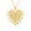 Wholesale  plated 18K gold  cute love pendant  full diamond necklace