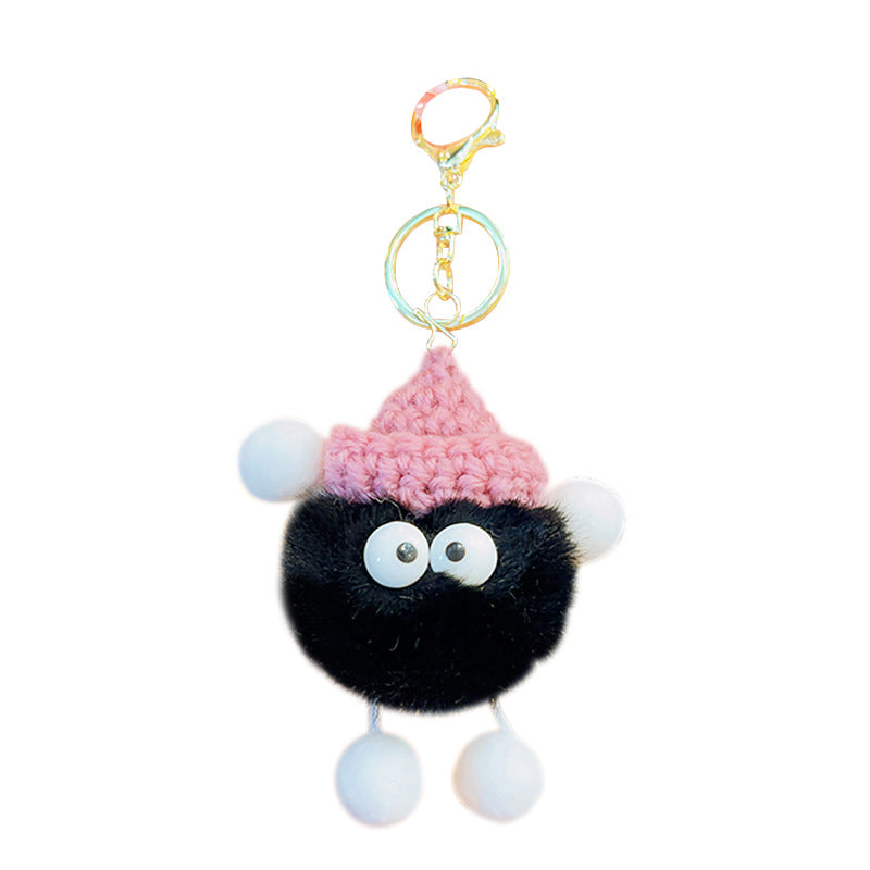 Wholesale Cartoon Fur Ball Plush Cute Keychain ACC-KC-JuCai009