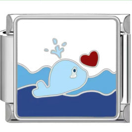 Wholesale Italian Charm Bracelet 9mm DIY Graduation Cartoon  Creative Stainless Steel Composable Bracelet