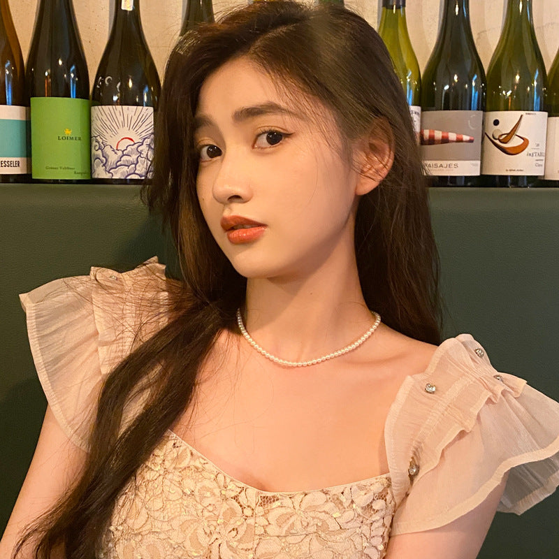 Wholesale Pearl Necklace Clavicle Collar ACC-NE-Meihun001