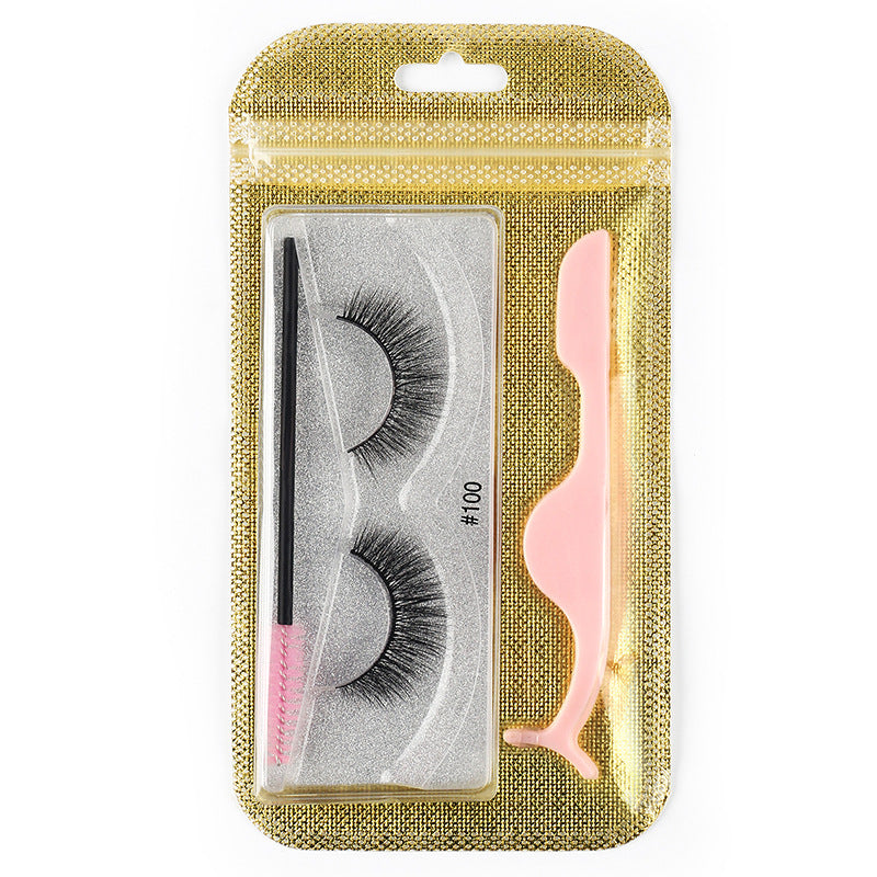 Wholesale Natural Thick 3d False Eyelashes ACC-FS-LJL001