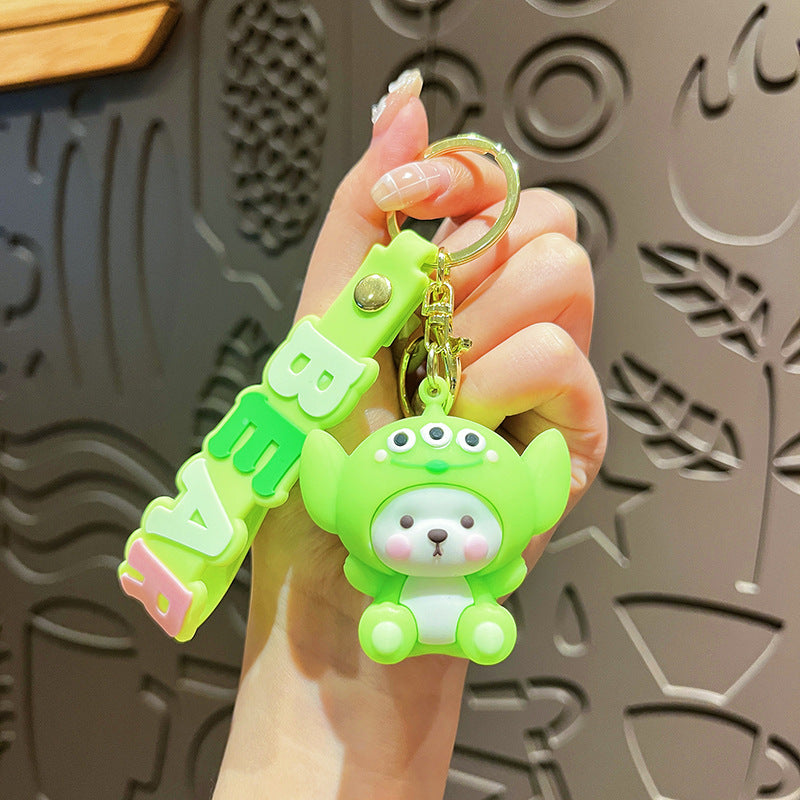 Wholesale Cartoon Cute Puppy PVC Keychains ACC-KC-HangLi018
