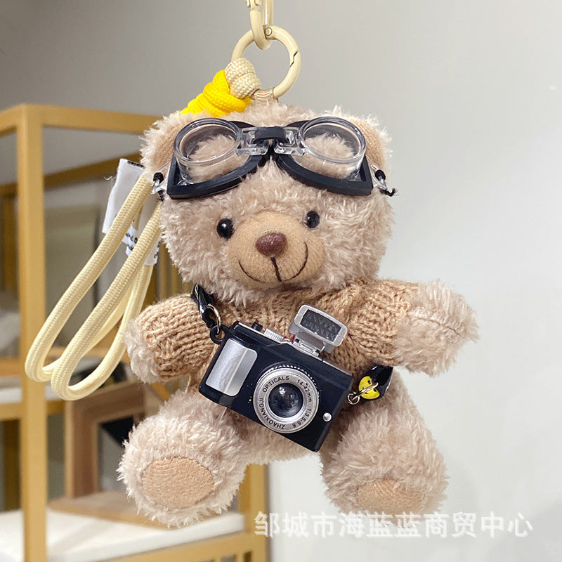 Wholesale  Heart Blush Cat Plush Keychain