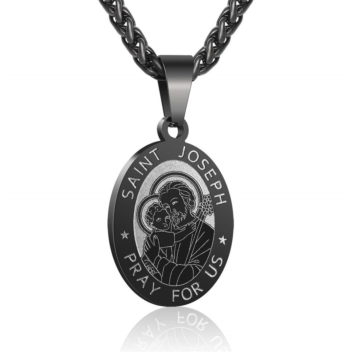 Wholesale Stainless Steel  Medal Pendant Necklace