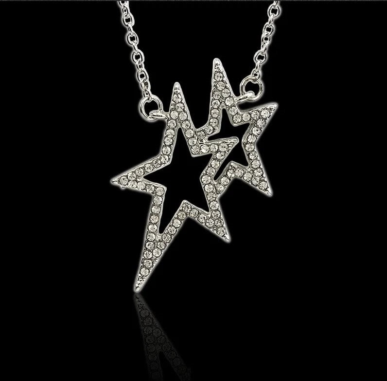 Wholesale  five-pointed star pendant necklace
