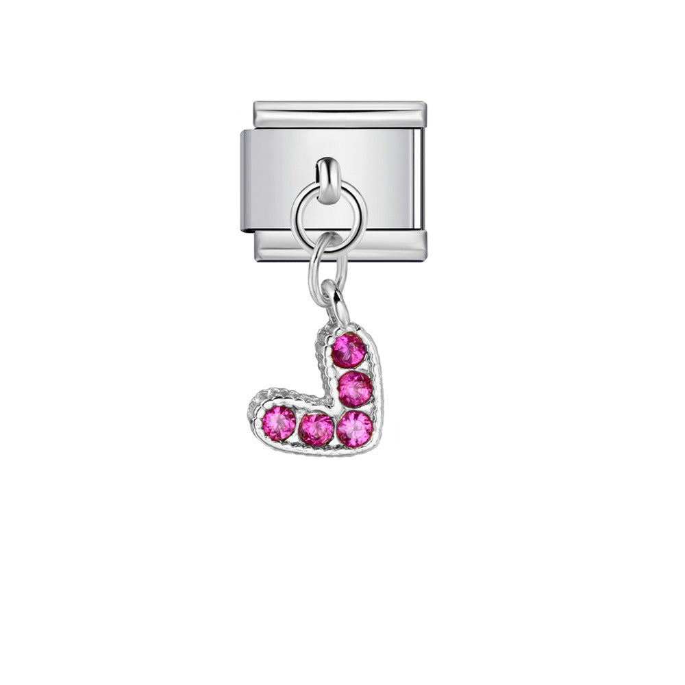 Wholesale Pendant Modular Bracelet Stainless Steel Fashion Accessoryv
