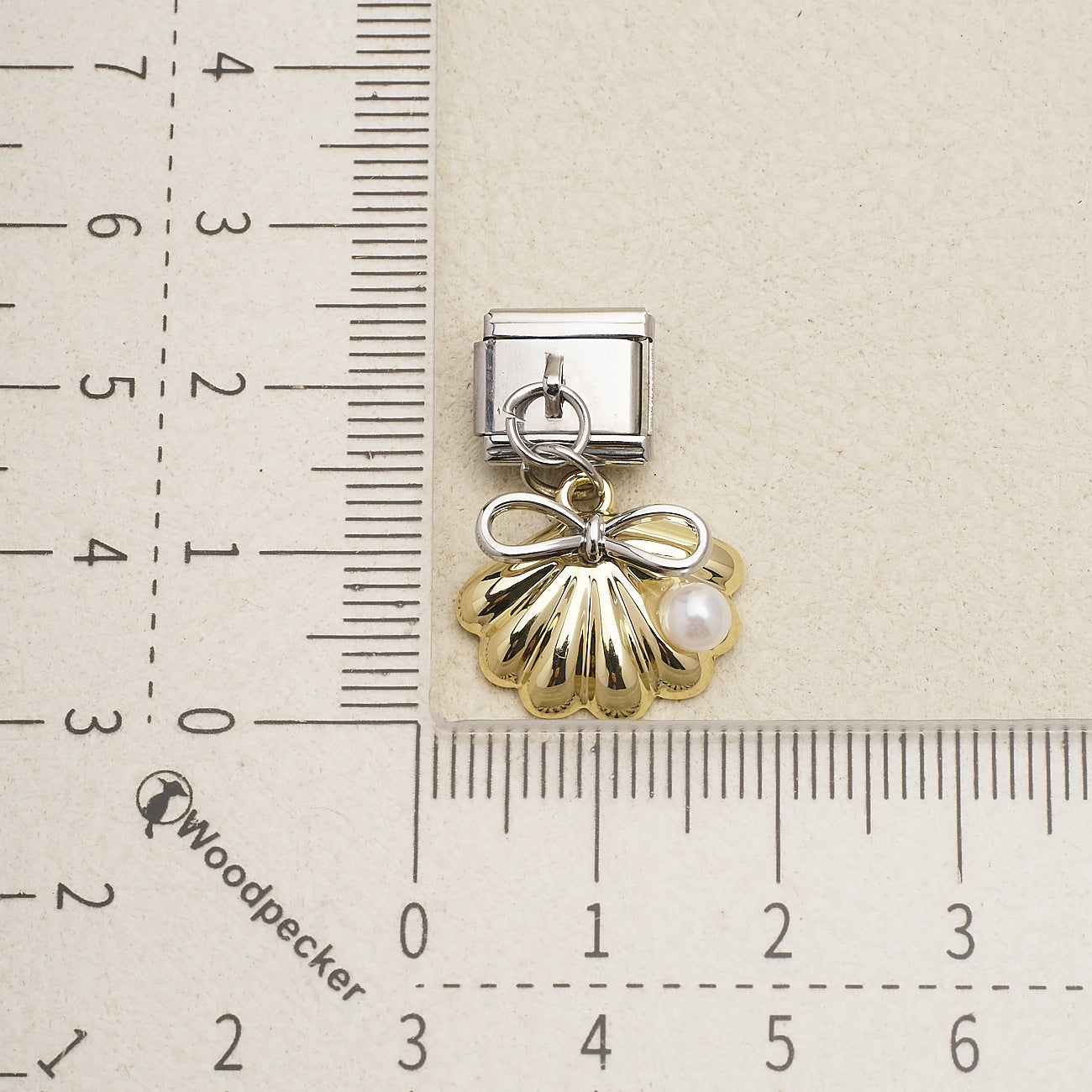Wholesale Electroplated Stainless Steel Cute Crab Shell Mixed Charms For DIY Bracelet Jewelry Making