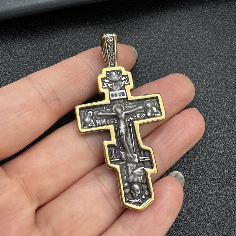 Wholesale Titanium Steel Cross Necklace