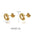 Wholesale Heart-shaped Earrings Style 18K Gold Stainless Steel Love Earrings