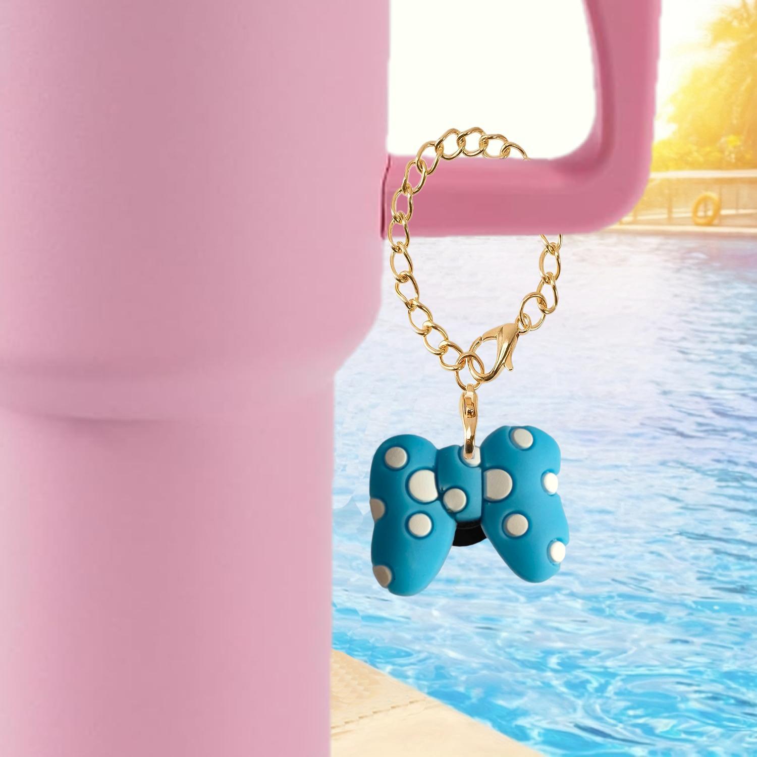 Wholesale Bow Crown Soft Rubber Hanging Chain Cup Accessories Chain ACC-CA-XieJi001