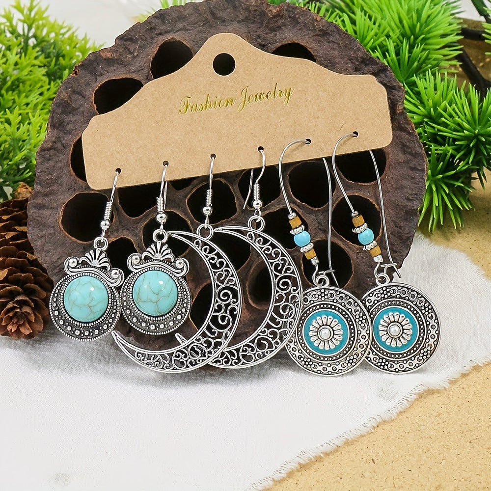 Wholesale Zinc Alloy Exotic Beaded Drop Earrings,  Trendy Jewelry Accessory