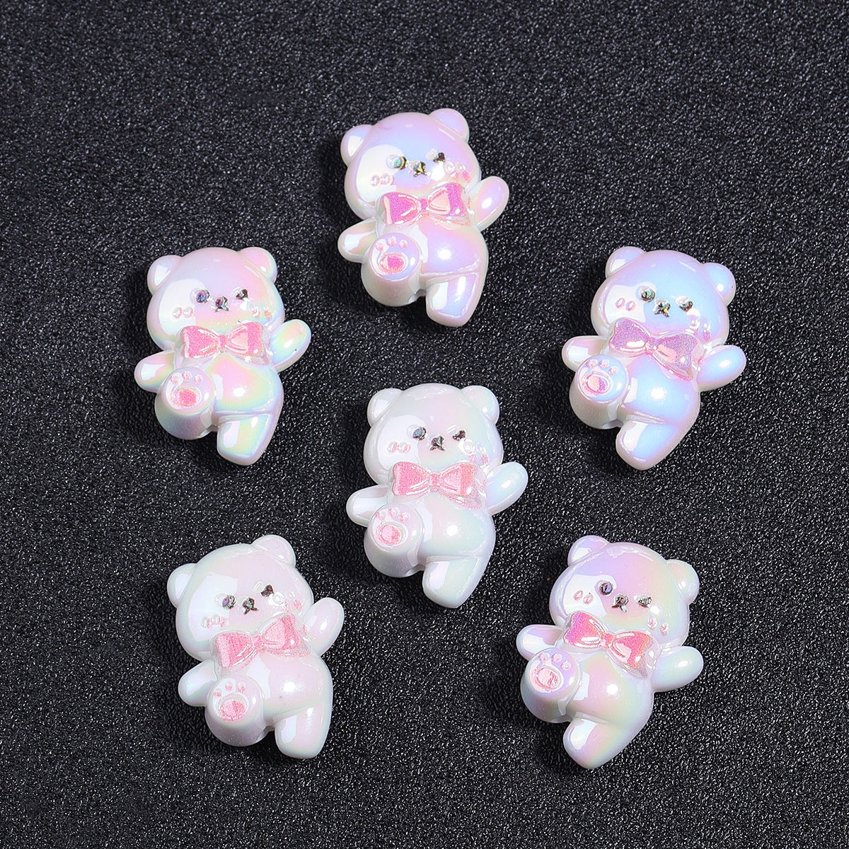 Wholesale  10pcs  Uv Cartoon Cute Colorfulful  Focal Beads DIY Bead Accessories
