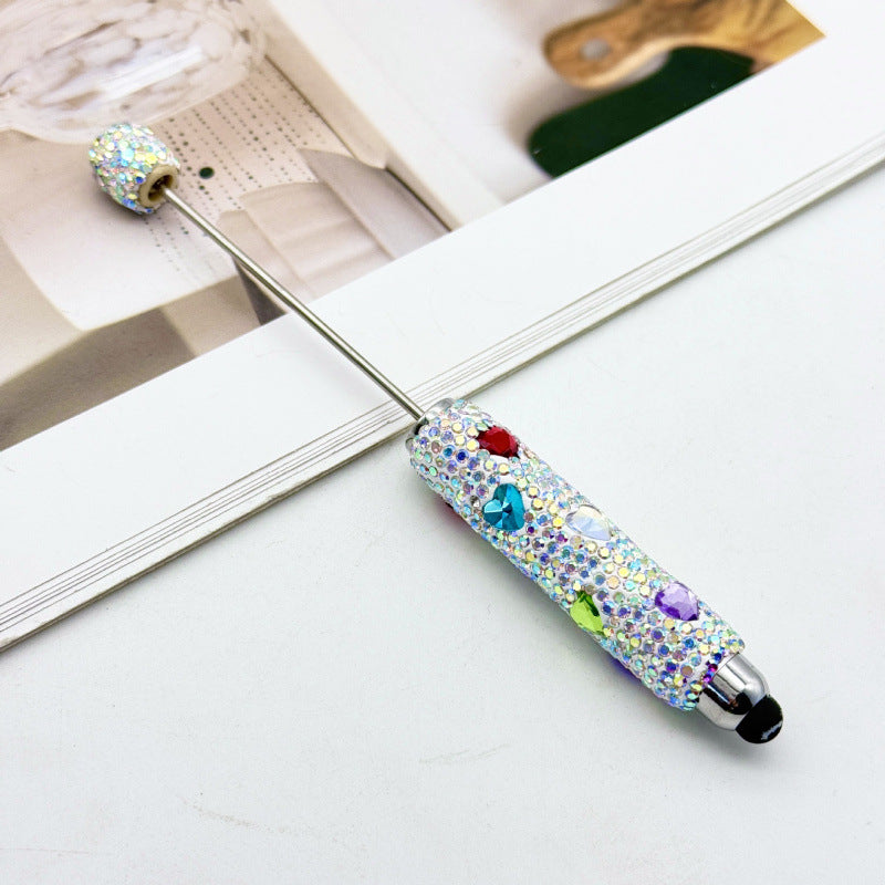 Wholesale Colorful touchscreen rhinestone Beadable Pens