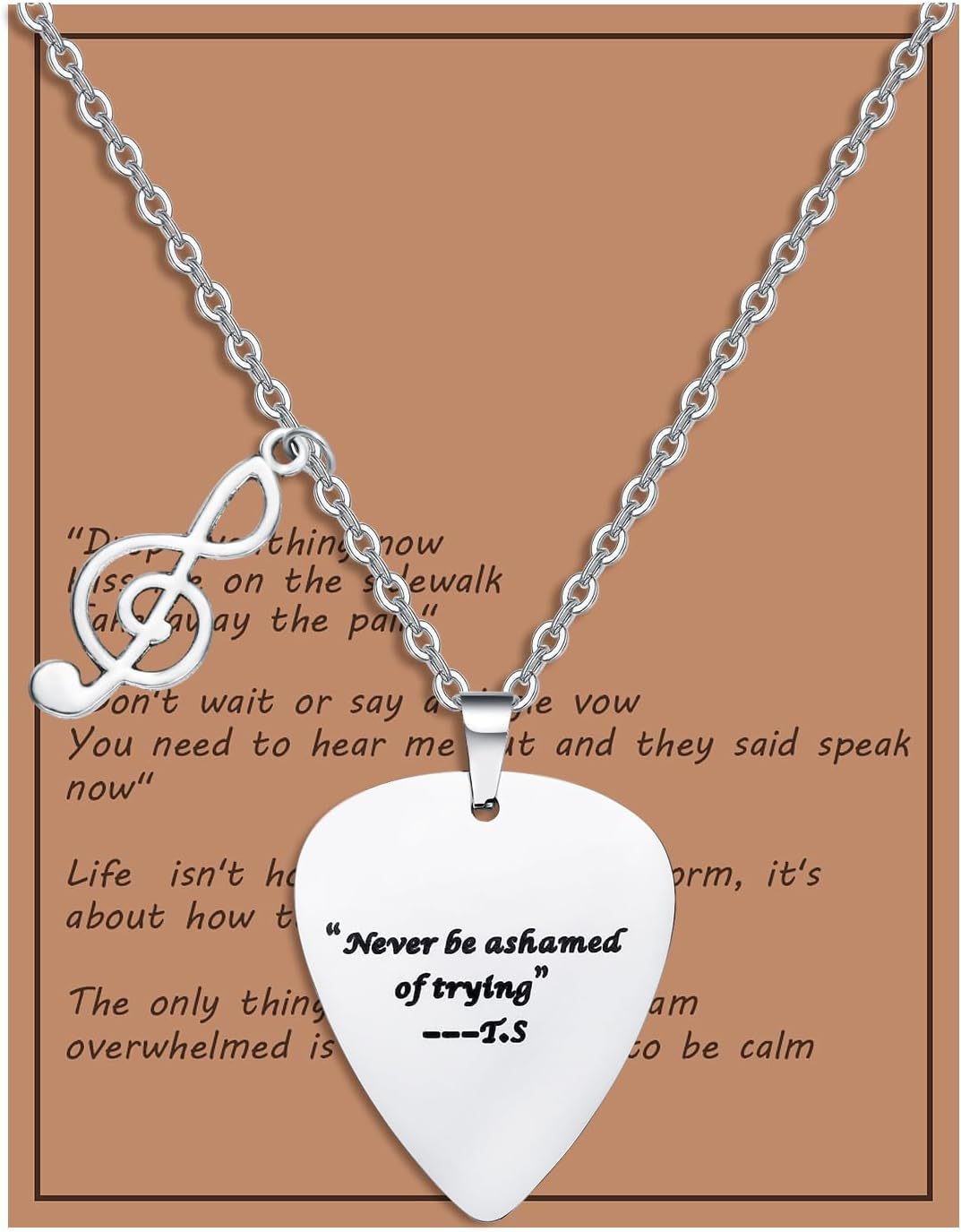 Wholesale Alloy Guitar  Necklace