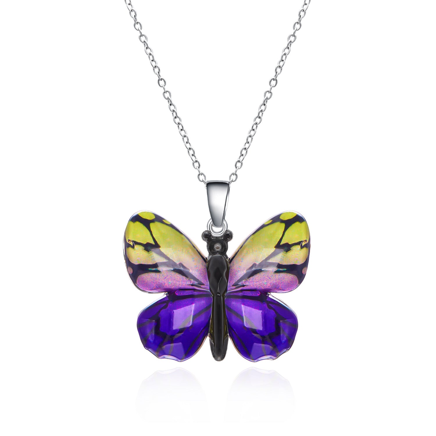 Wholesale  stainless steel butterfly necklace