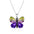 Wholesale  stainless steel butterfly necklace