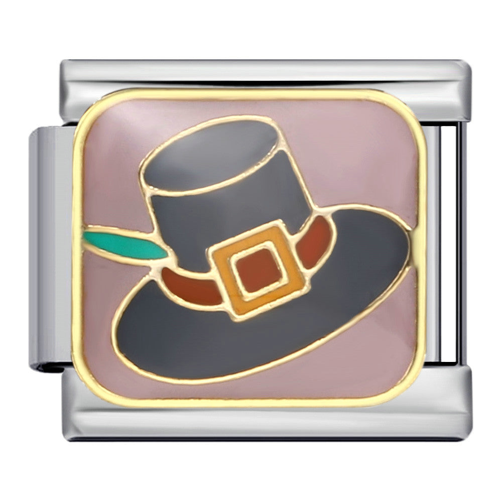 Wholesale Italian Charm Bracelet 9mm DIY   welded dripping  Creative Stainless Steel Composable Bracelet