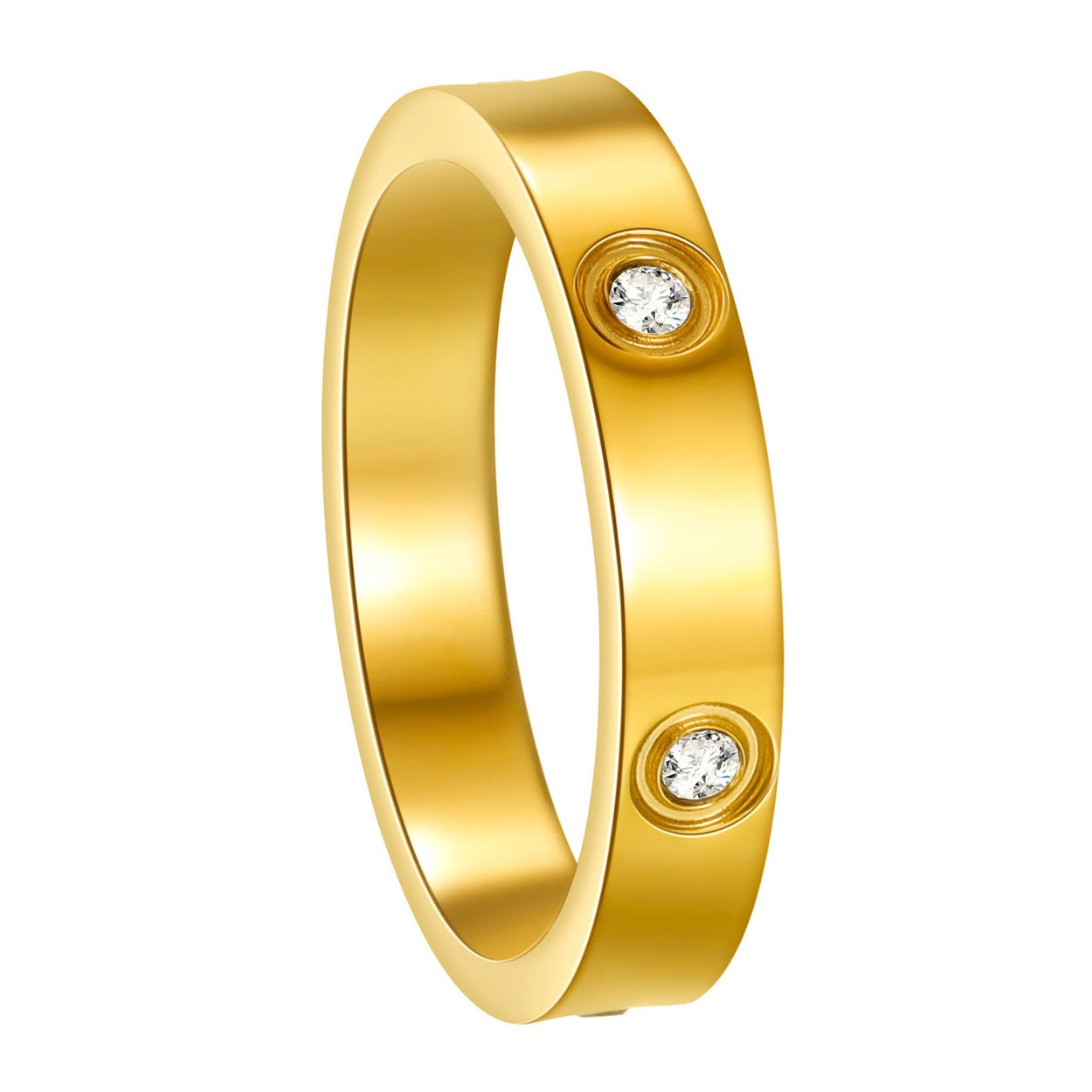 Wholesale Stainless Steel Zirconia Rings