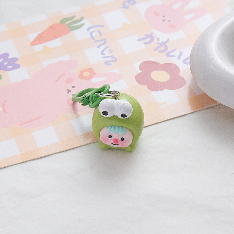 Caricature de gros caricature mignonne joelry pendentif