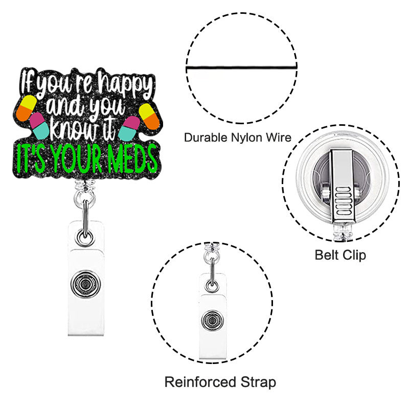 Wholesale Acrylic Badge Scroll Easy Stretch Shrink Keychain ACC-KC-BoYan002