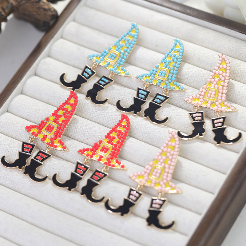 Wholesale Halloween Ghost Earrings  ACC-ES-RuLong016