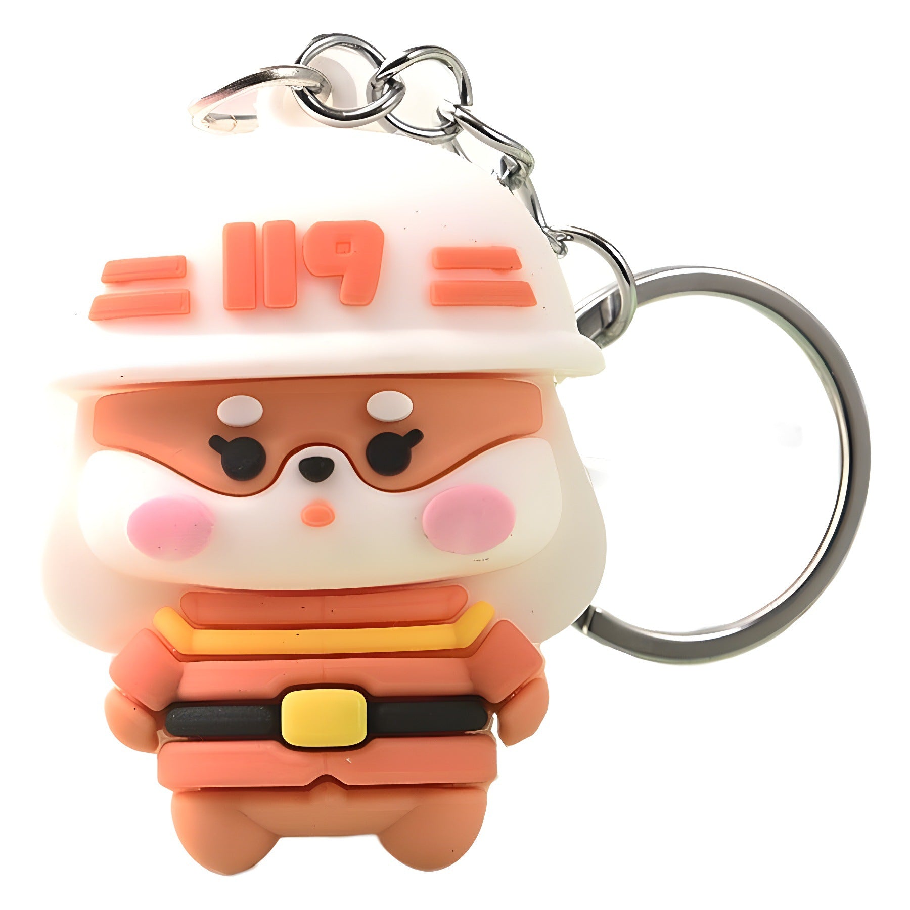 Wholesale Cute cartoon silicone keychain
