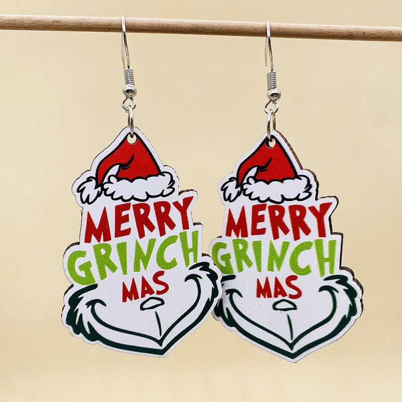 Wholesale Christmas cartoon  series earrings