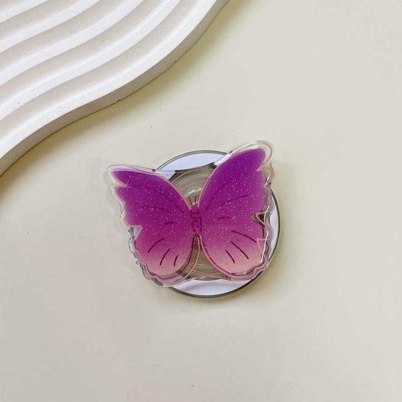 Wholesale Creative epoxy butterfly airbag  phone stand