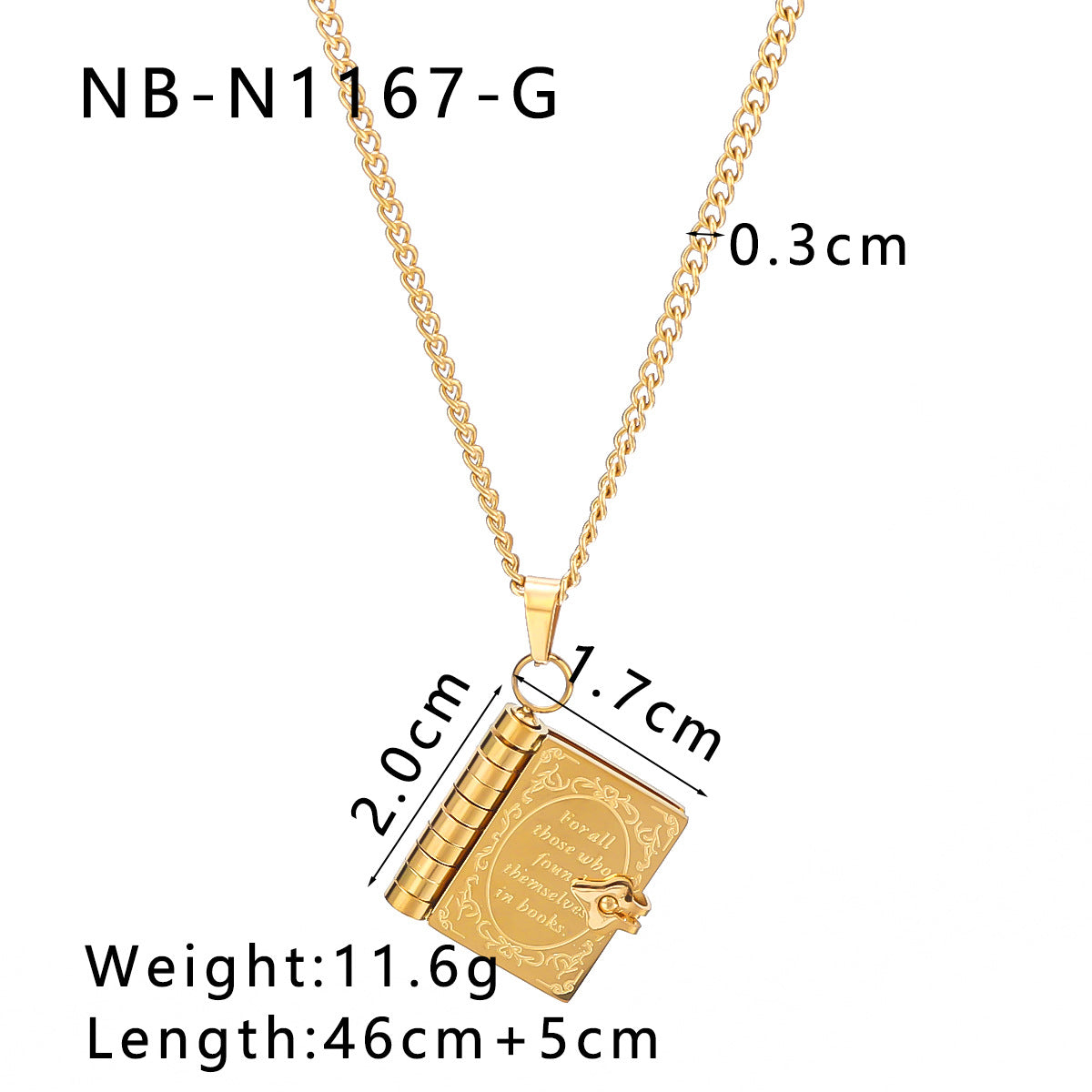 Wholesale color book titanium steel necklace love necklace