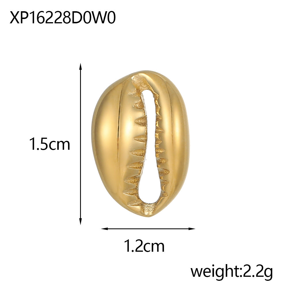 Wholesale Marine elements Stainless steel starfish tropical fish marine life pendant