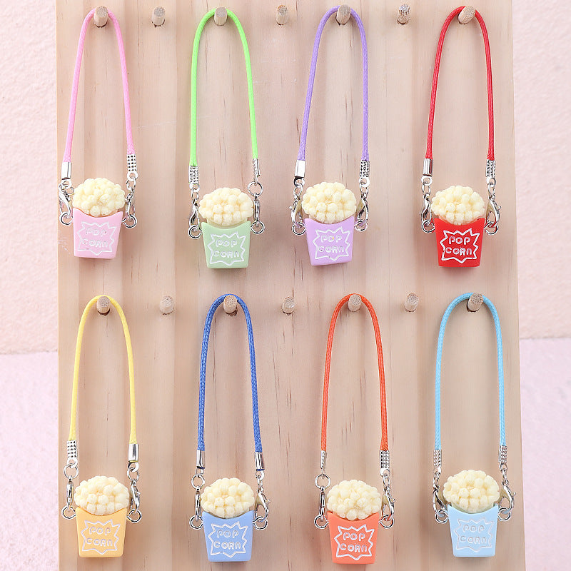 Wholesale Cute cartoon mini popcorn doll accessories