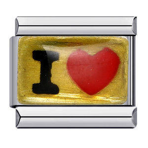 Wholesale  Italian Charm Bracelet Welded Gold Plated Oil Drop DIY ElasticStainless Steel Composable Bracelet