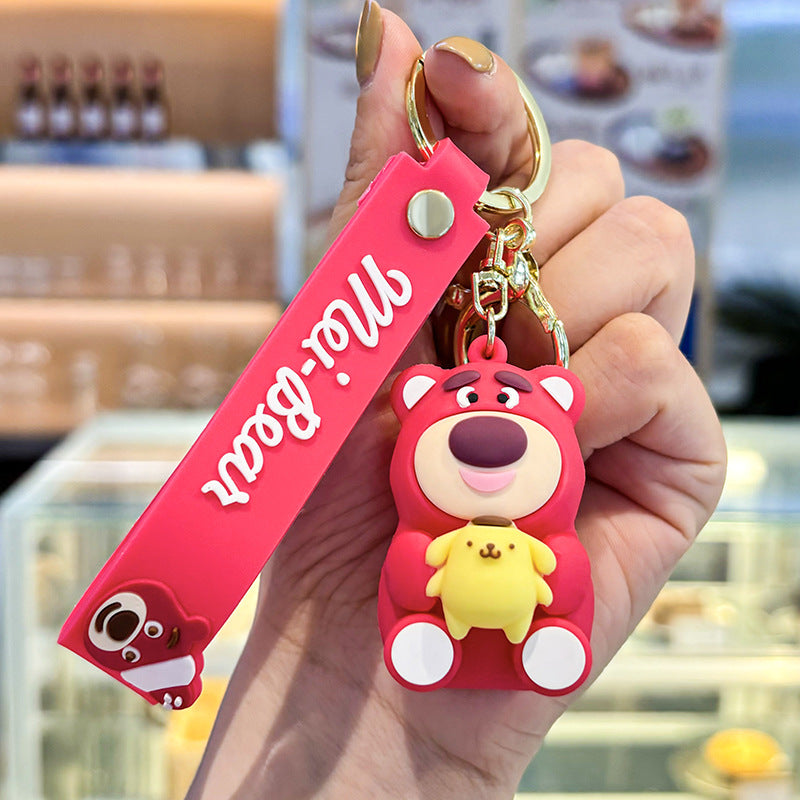 Wholesale Creative Cartoon Cute Doll Keychain ACCVIP-KC-RongX001